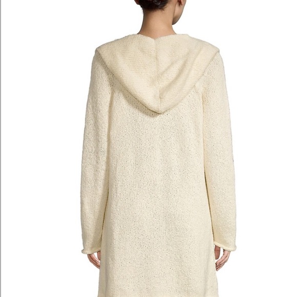 EILEEN FISHER Org Cotton Cardigan - Picture 2 of 5